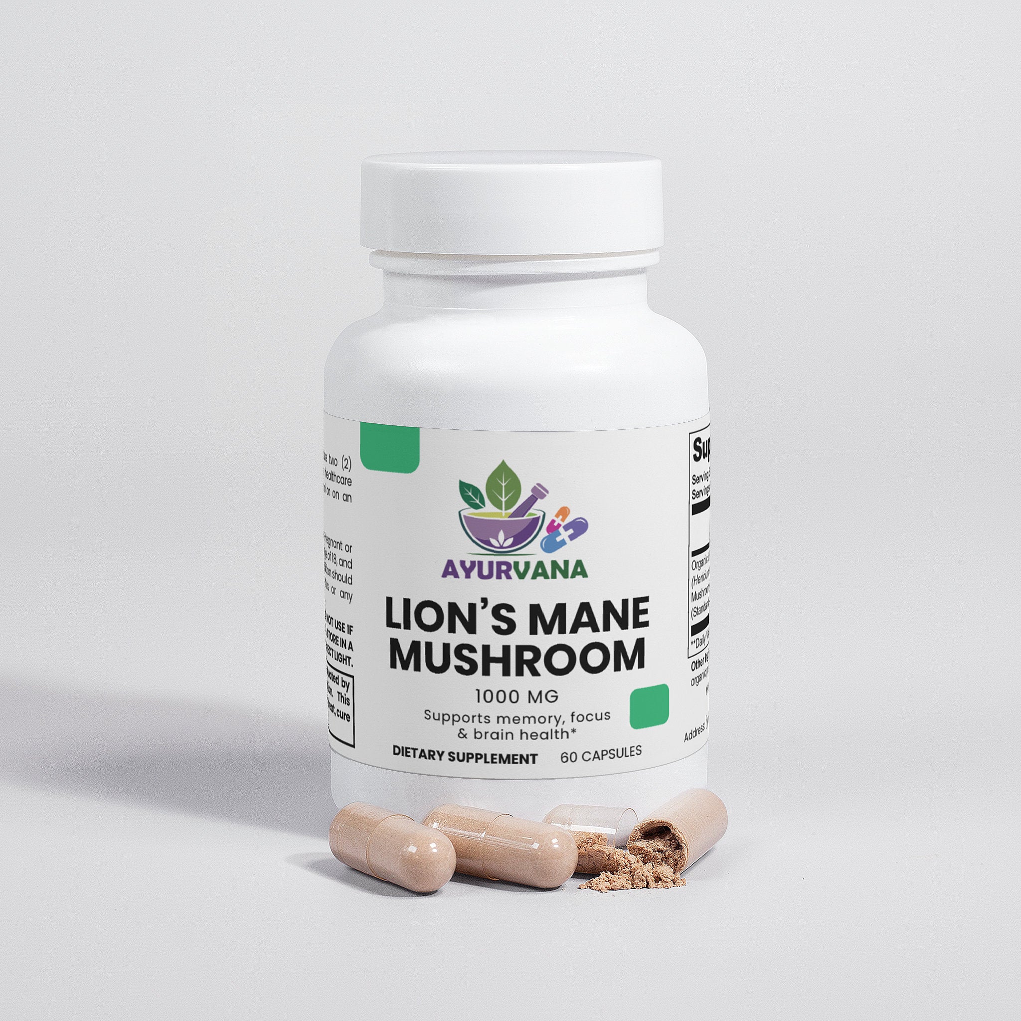 AYURVANA Lion's Mane Mushroom