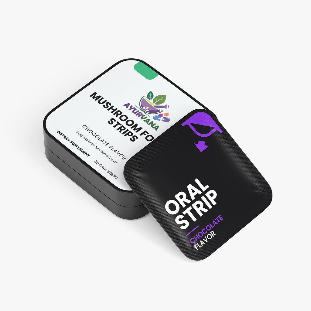 AYURVANA Mushroom Focus Strips
