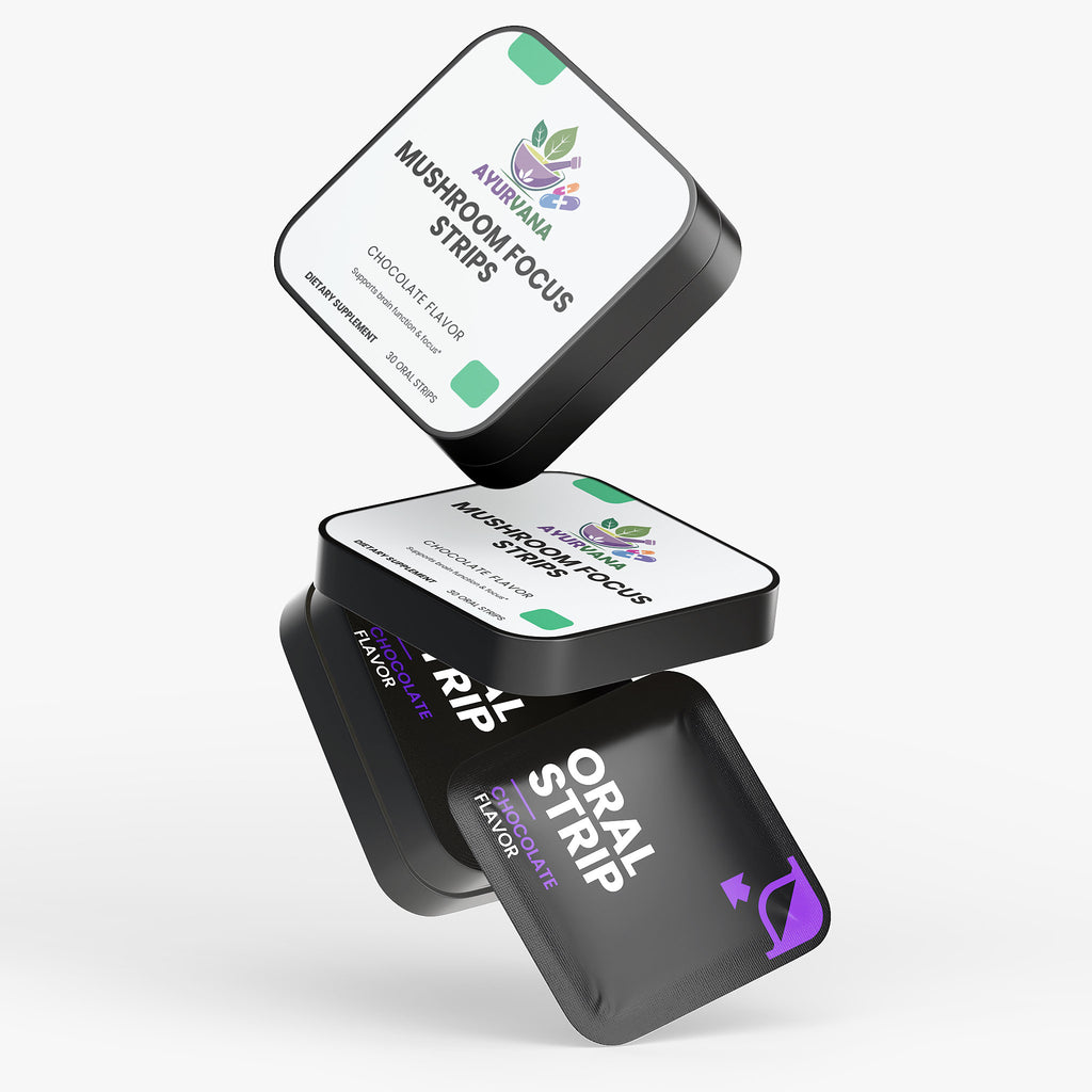 AYURVANA Mushroom Focus Strips