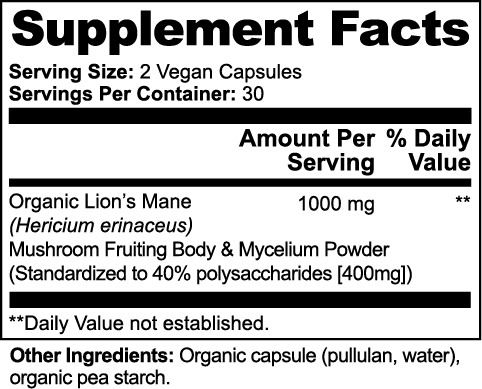 AYURVANA Lion's Mane Mushroom